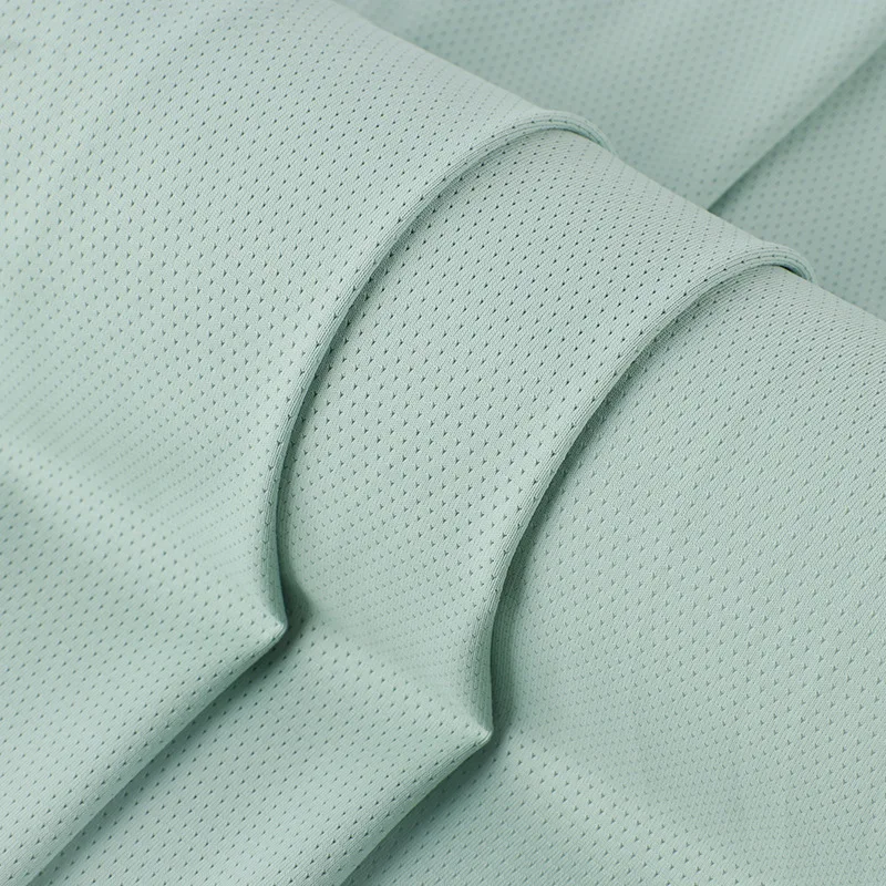 Nylon knit mesh fabric Breathable quick drying high stretch mesh underwear fabric 160g skin friendly sports fabric