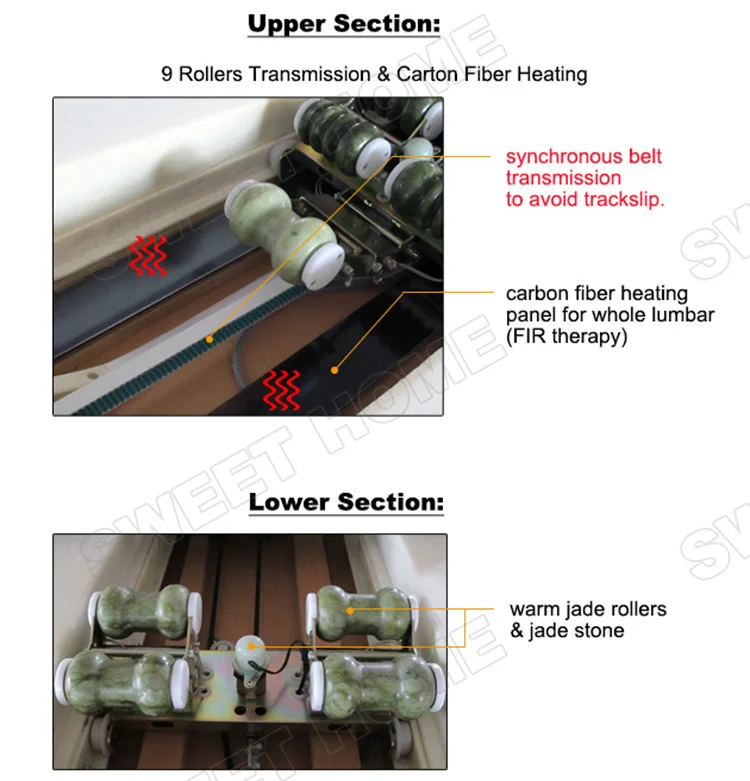 Electric Wholesale Best Jade Thermal Infrared Table De Massage