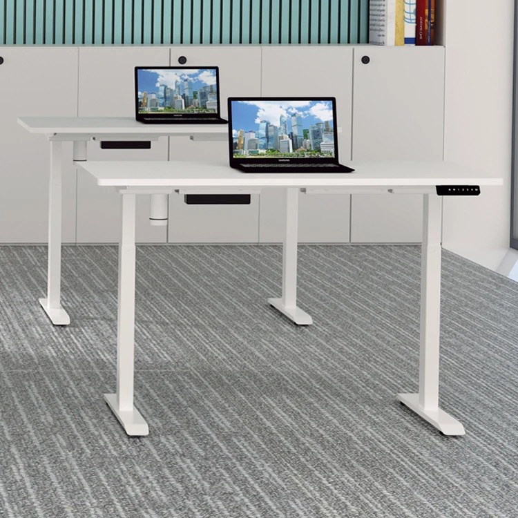 Самая лучшая цена, оптовые продажи с фабрики, одиночный мотор столы с регулировкой по высоте, классические офисные домашний электрический стол ноги с 10 летним опытом