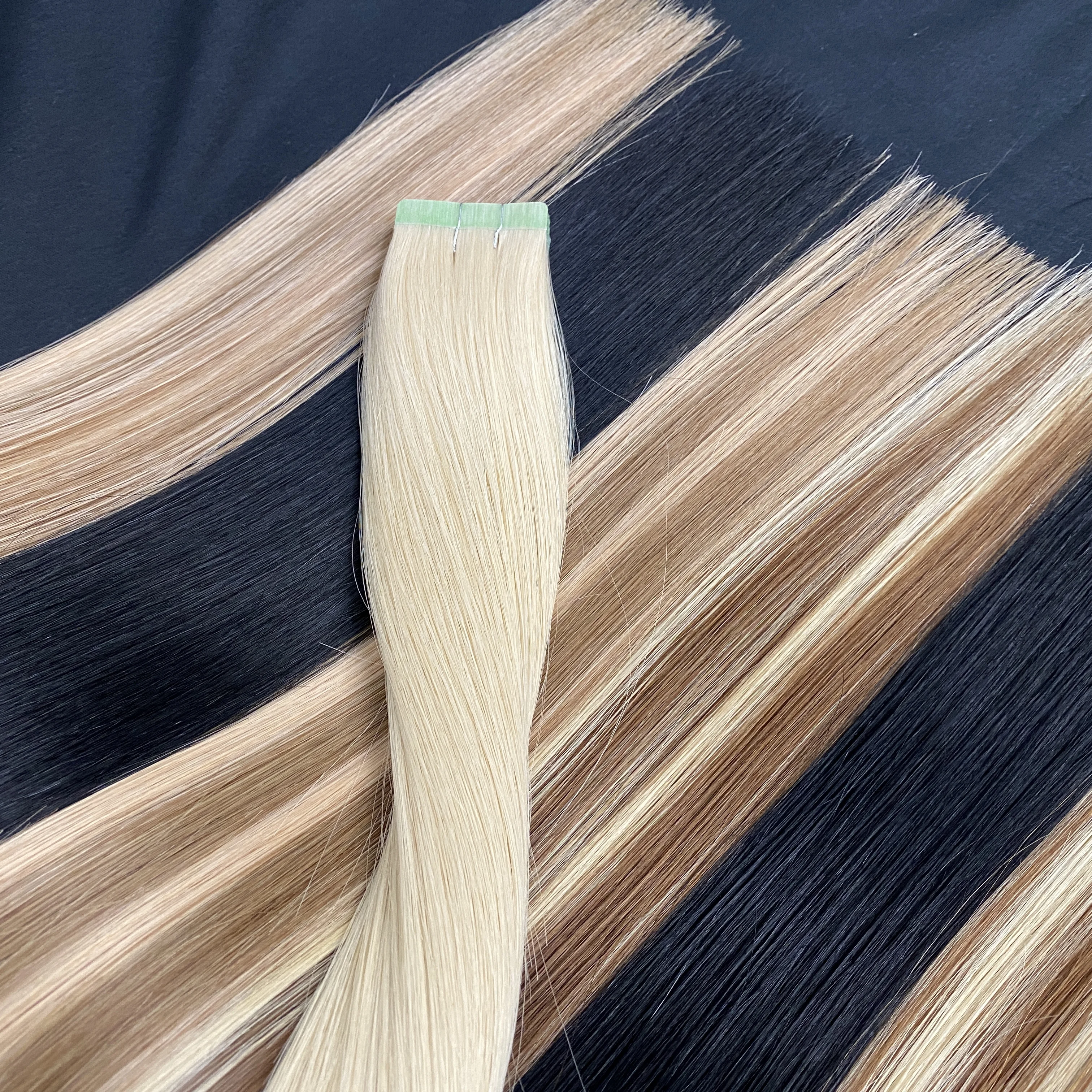 2022 hot sale vietnam tape hair Double Sided Tape Hair Extensions skin weft Double Drawn Invisible Blonde Tape in Hair Extension