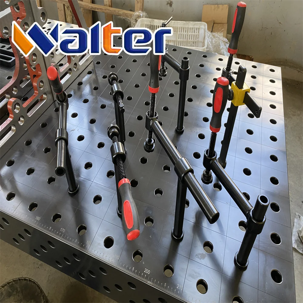 China 3D welding table accessories sets Q355 steel HT300 cast iron durable accessories jigs clamps fixtures OEM accessories