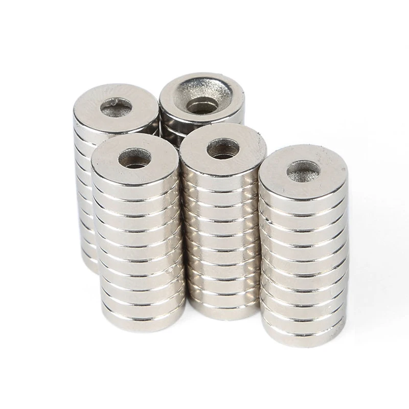 China Wholesale Segment Magnet Price N42 Neodymium Magnets with Holes