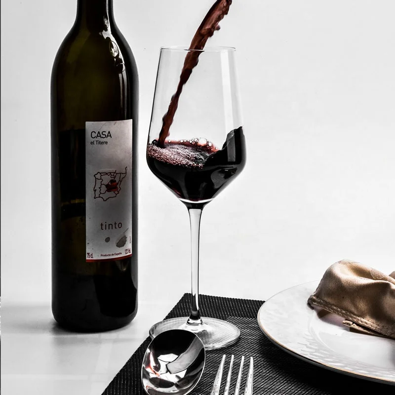 Wholesale Customized Luxury Crystal Wine Glass Goblet Wine Glasses