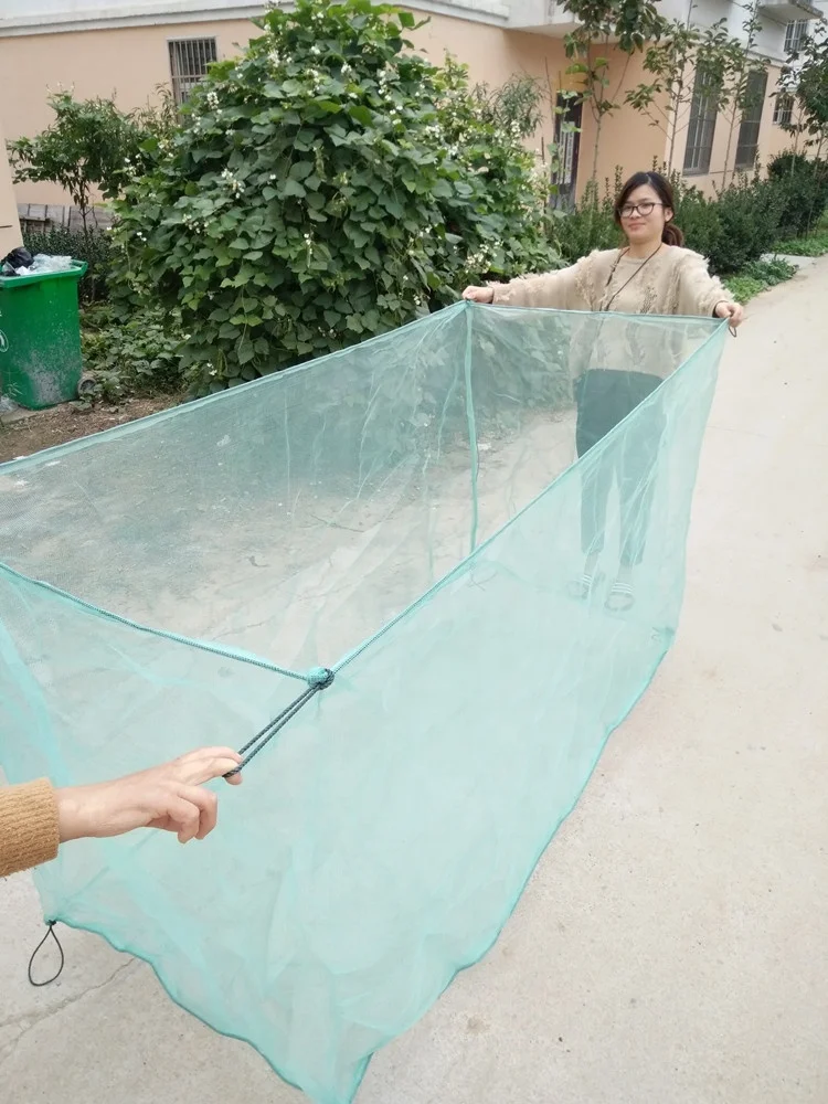 80mesh Anti-escape Fish Culture Breeding Net Cage Fry Fish Krill Cage Aquaculture Nets Terrariums Fish-farming Nylon Net Cage