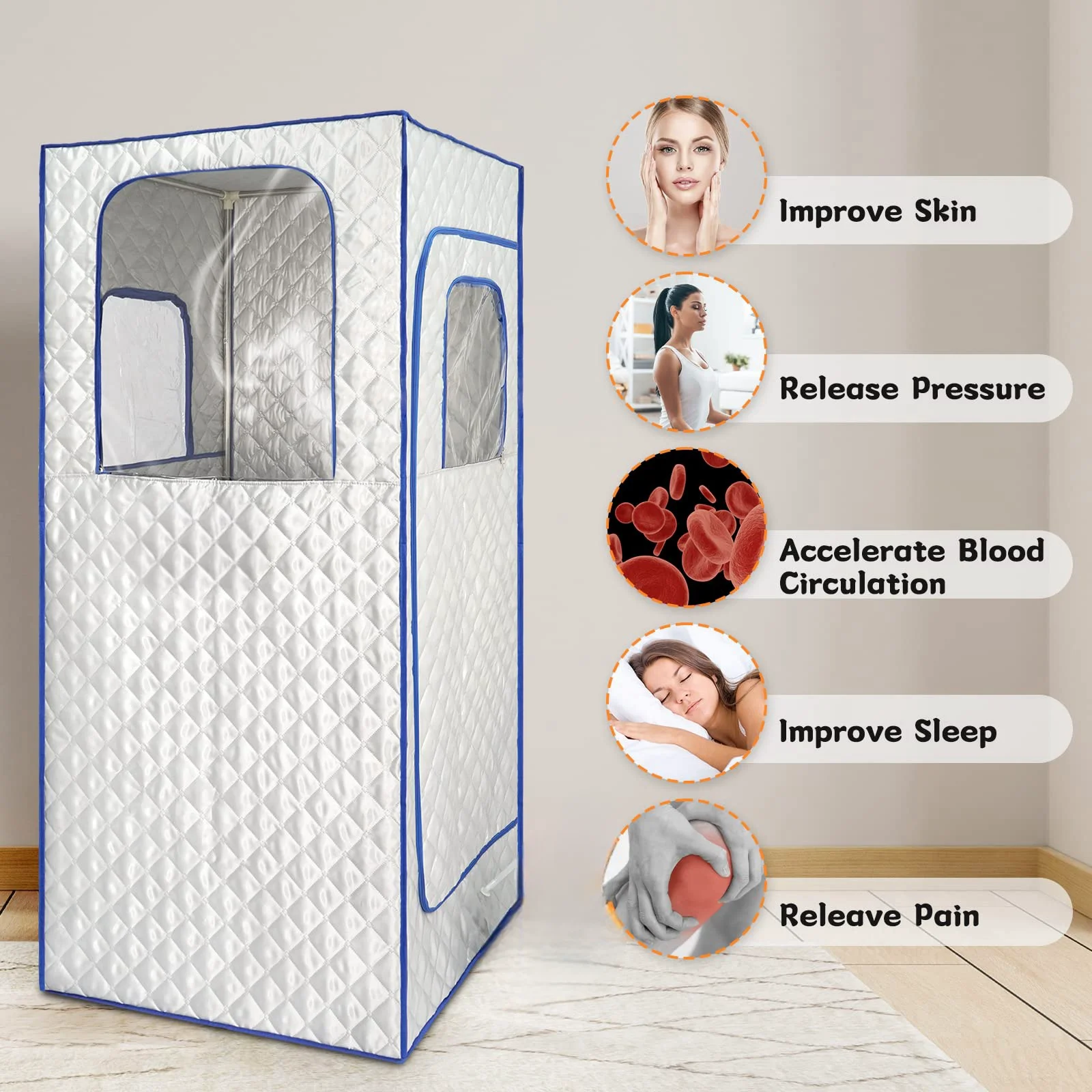 Brand New Product Relaxing Steam Generator Sauna Room Infrared Sauna Heater Outdoor Sauna Tent