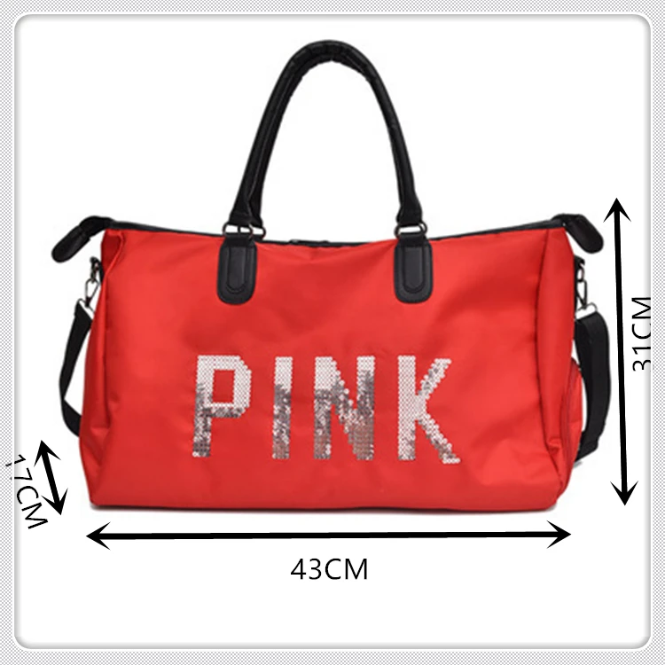 OEM And Wholesale Large Capacity Fitness Bag Nylon Waterproof Sports Gym Travel Duffel Bags Multi Function Bags