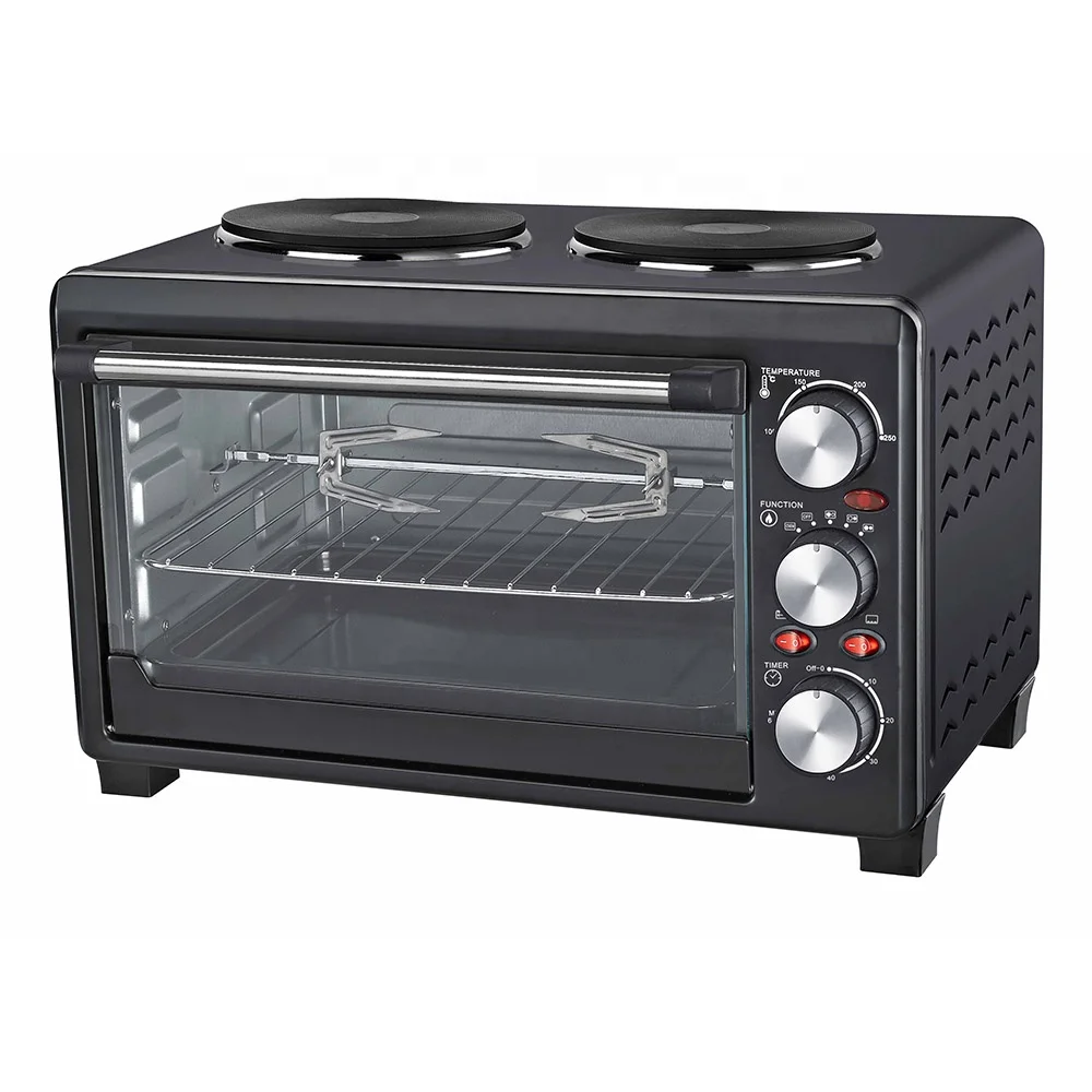  Фабрика плитки 38L 30L 60L 45L плита диапазоны с Электрический духовой шкаф для пиццы выпечки горячая пластина столешница барбекю