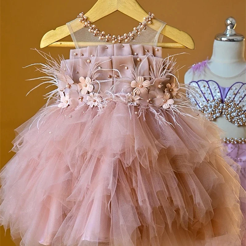 Детское вечернее платье для девочек