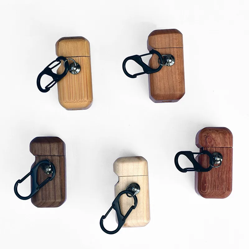 Wholesale New Arrivals Custom Wood Case for airpods Protective Earphone Case for airpods 2 3 case