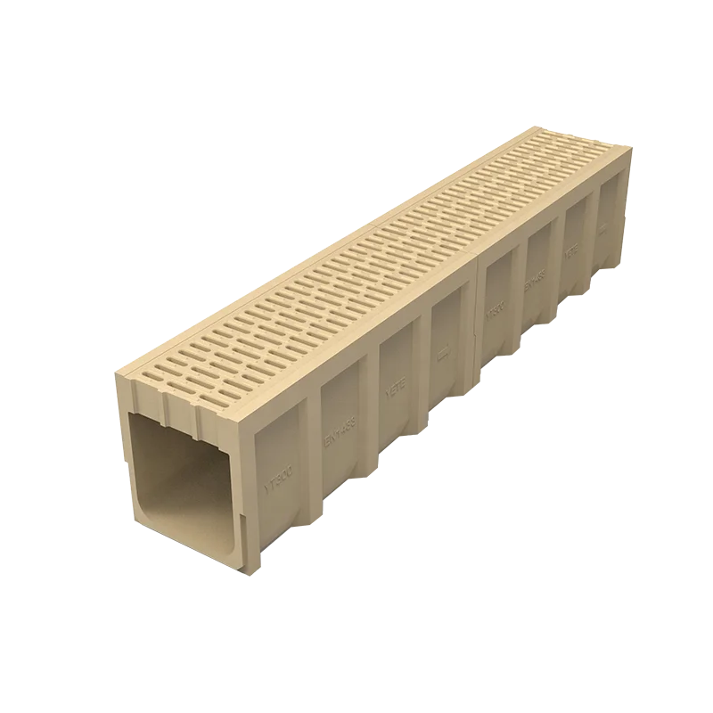 High Quality Precast Polymer Concrete Monolithic Linear Drainage Channel Land Drain