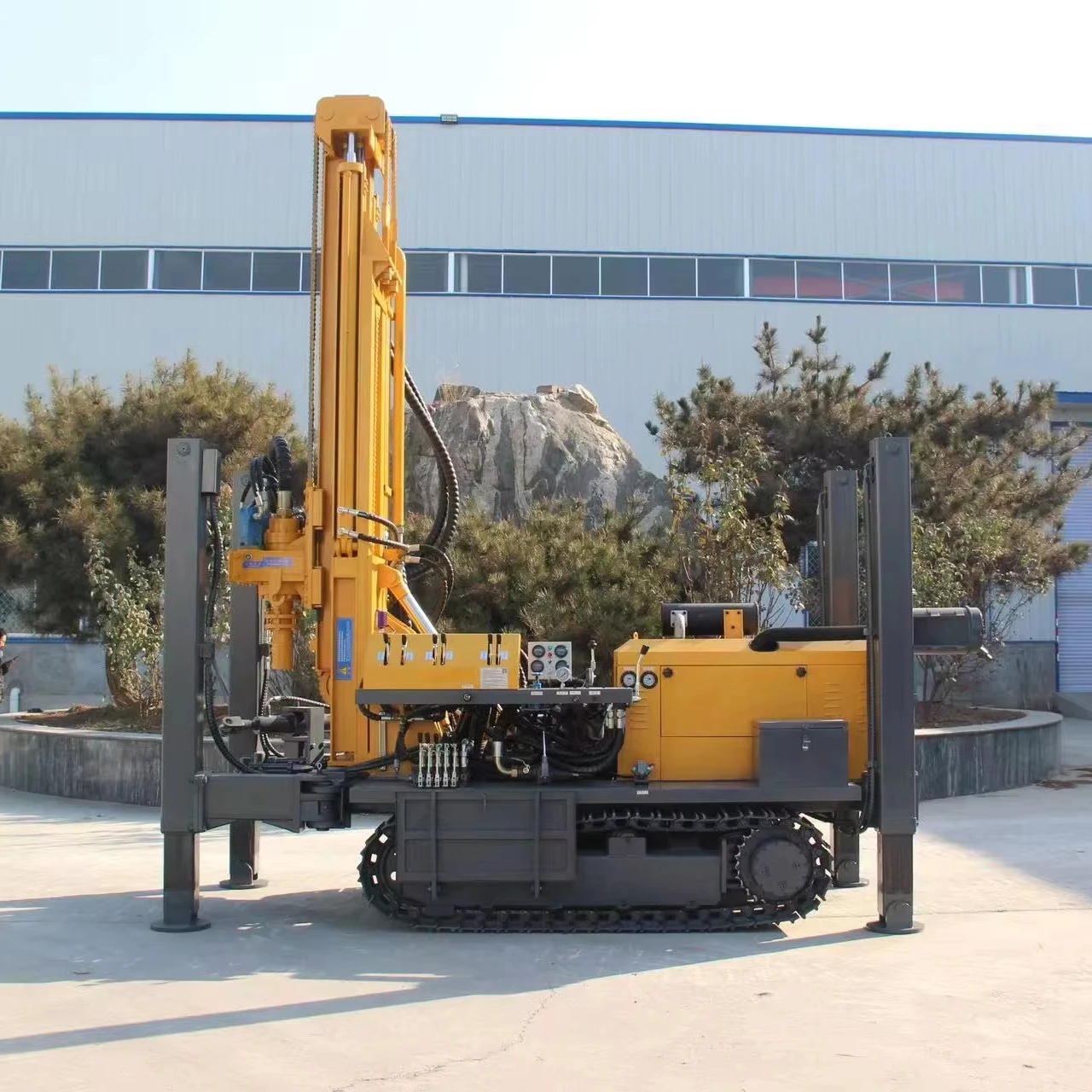 Factory Outlet Cheap Price FY300A 300m Deep Hydraulic Borehole Water Well Drilling Rig Machine Price Water Drilling In China