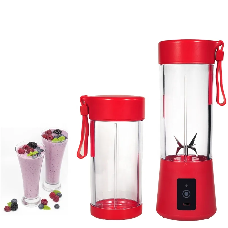 First Piece Special Price 400ML+380ML portable usb blender juicer extractor 150w juice makers food mixers for home use