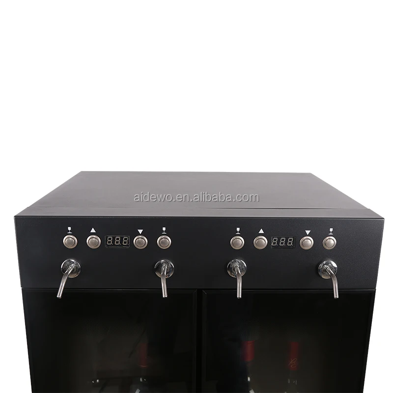 Goog quality 4 bottle freestanding wine dispenser commercial multifunctional red wine cooler refrigerator  wine cellar