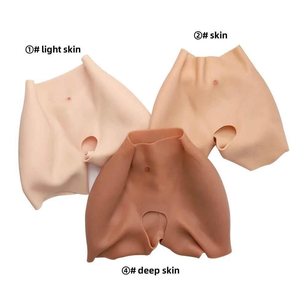 Silicone Butt Enhancer Hips Lifter Pants Silicone Buttock Fake Padded Panties Bombom Silicone Shaper Butt And Hip Breast Form