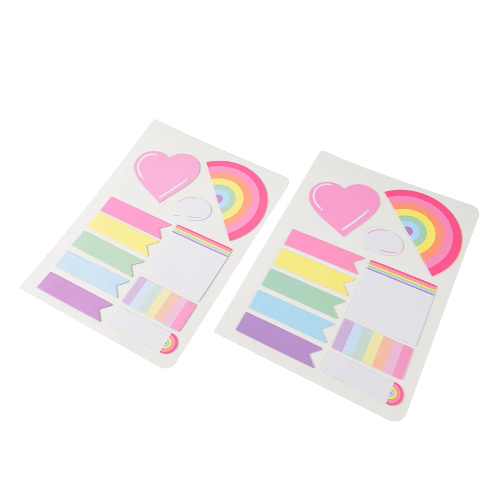 
Custom Logo Printed Promotion Paper Color Sticky Note Set Wholesale Cheap Personalized Sticky Note Pad 