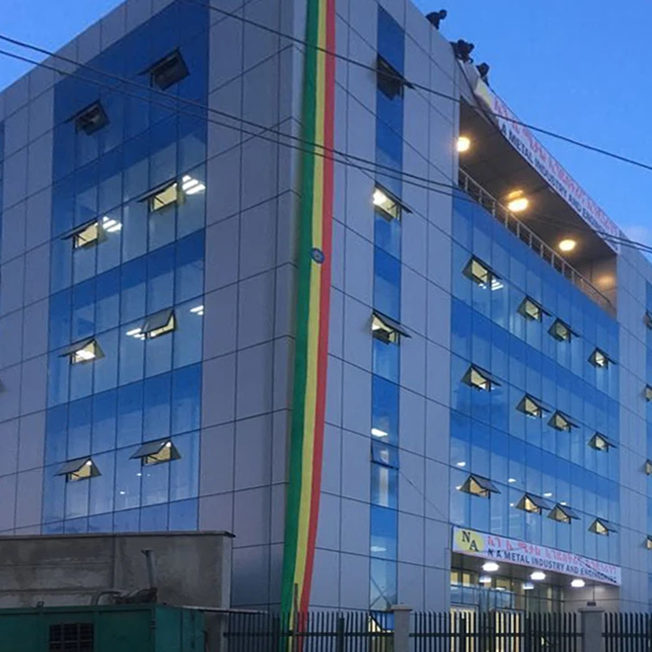 Тяжелые стальные многоэтажные портативные сборные офисные здания