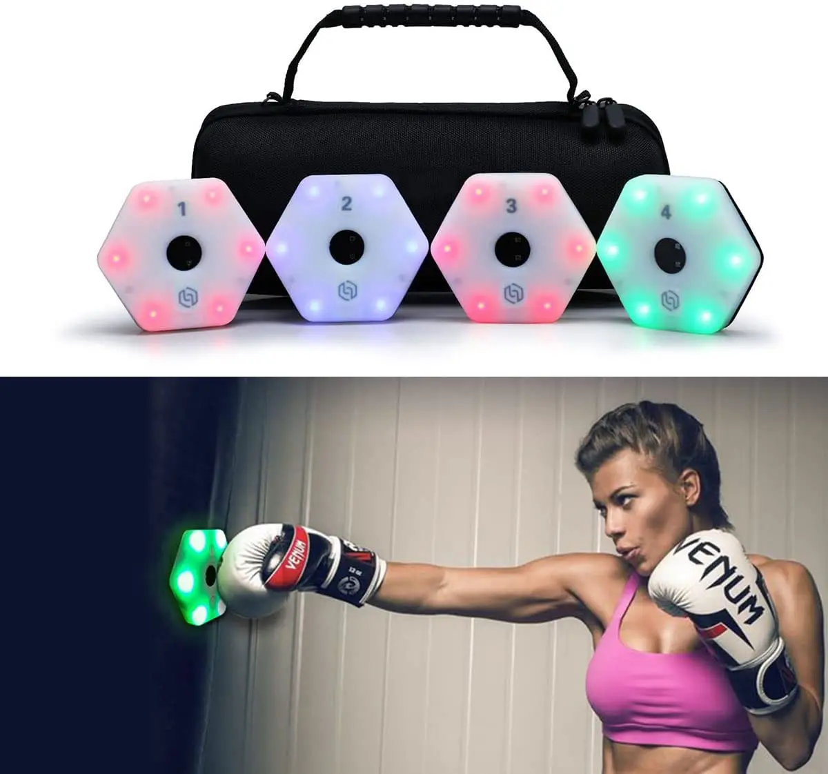 New Upgraded Speed Reflexes Fitlight Trainer Photoelectric Agile Training System LED Flash Reflex Training Pods