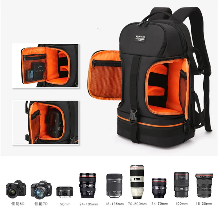 
Anti-theft waterproof digital photography fashion dslr backpack laptop camera bag 