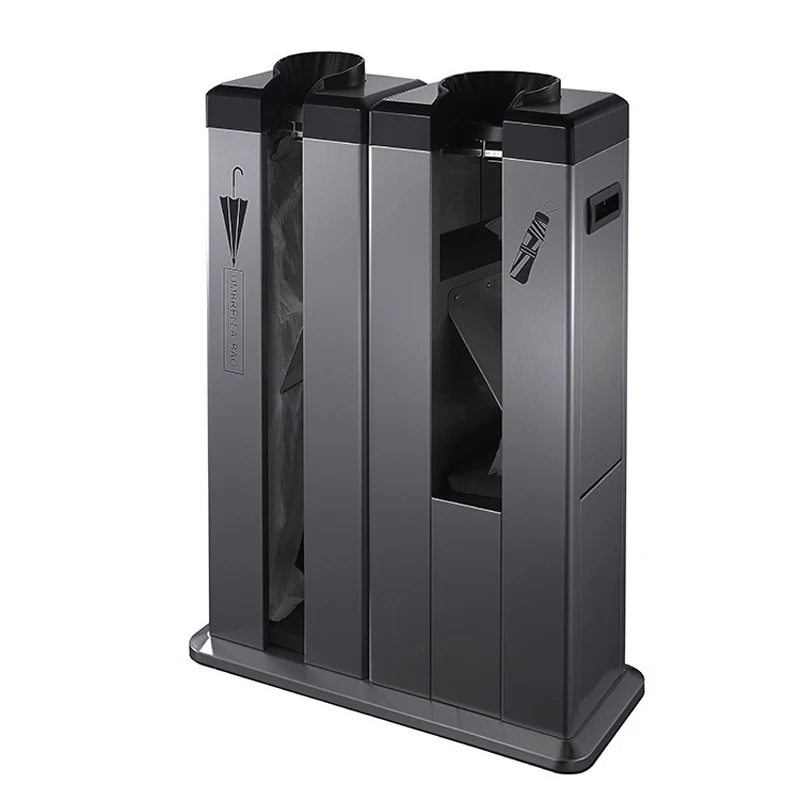 
Wholesale Silver Black Stainless Steel Automatic Umbrella bagging Wrapping Machine 