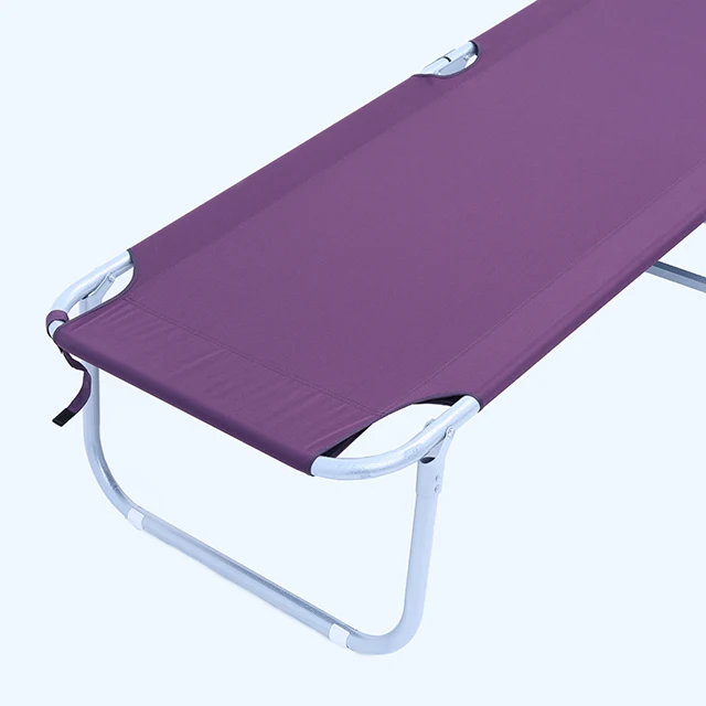 Ultralight Portable folding single bed Easy Set-Up army military collapsible camping beds cot folding rollaway bed