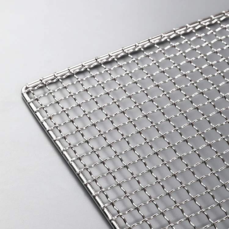 Food Grade Stainless Steel Barbecue Wire Mesh Easy to Clean