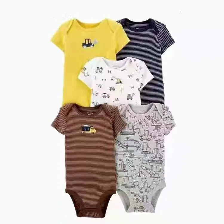 Infants & Toddlers Pajamas Short Sleeve Baby Romper Cute Baby Clothing Sets