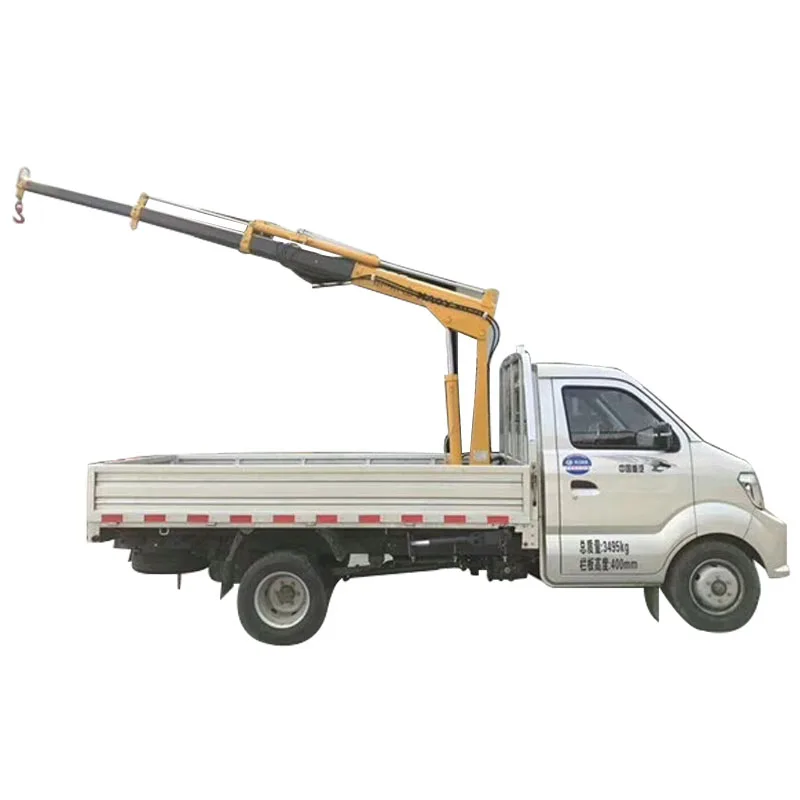 0.8 ton Pick up Crane small marine crane lifting 200kg @ 3.6m lorry-mounted crane