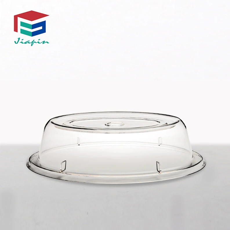 Restaurant use 10inch PC Plate Covers Customized Oval food plate cover  with High Quality