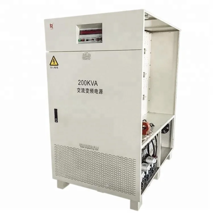 380v Variable Frequency Converter 200kva  50hz to 60hz  single phase to three phase power supply