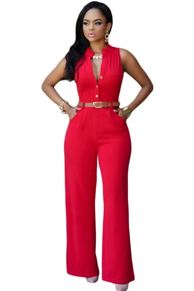 Wholesale Women Girls New Sexy Jumpsuit Womens Sleeveless Bandage Bodycon Long pants Jumpsuit Romper Trousers