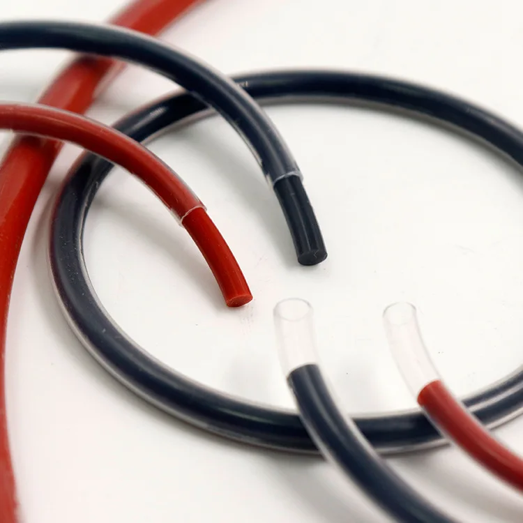 PTFE FKM FPM Rubber Inner Hollow Silicone PTFE Coated O-Ring PTFE Coated EPDM FKM Silicone O Ring PFA Pep Coated Ring