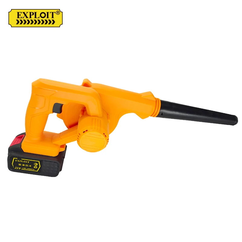 Heavy duty high power plastic air dryer blower portable custom 21v lithium Lithium battery leaf  blower