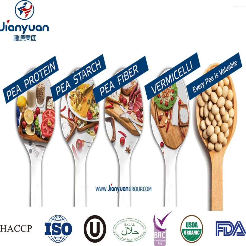 
Certified Vegan Pea Protein Powder 