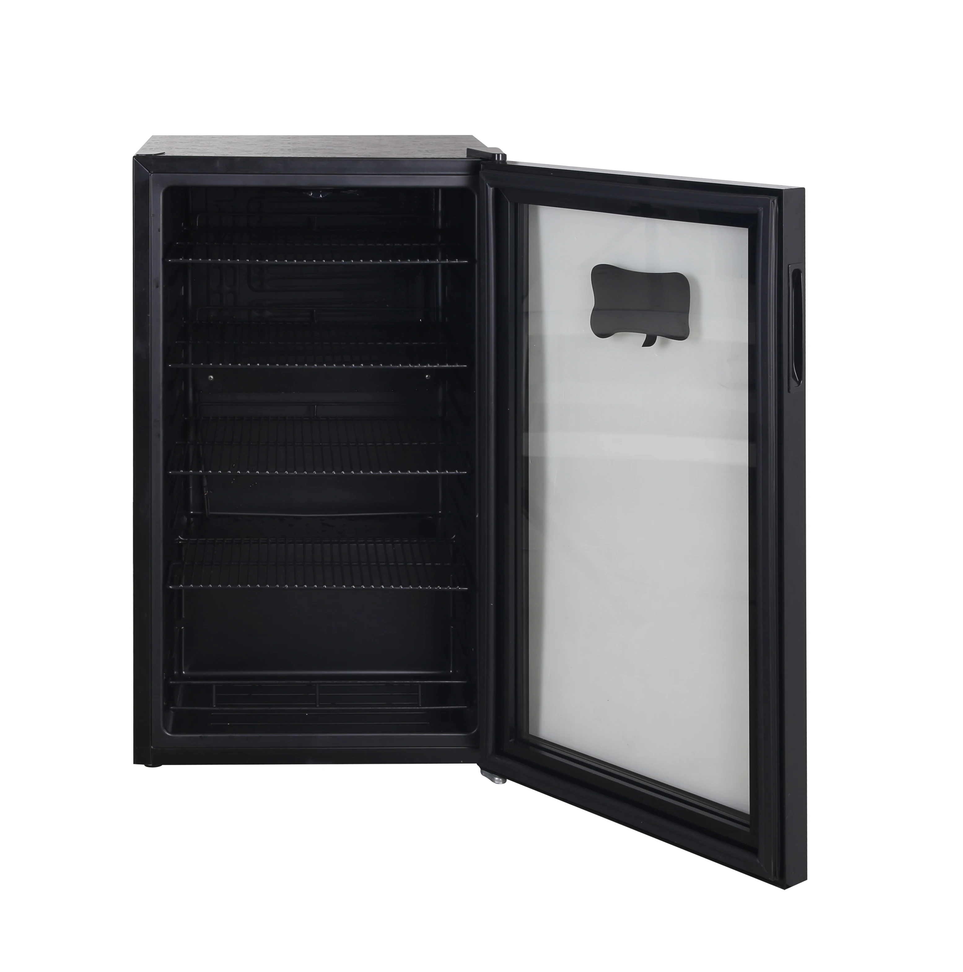 Portable subzero vertical minus temperature visi cooler drink fridge chiller showcase refrigerator