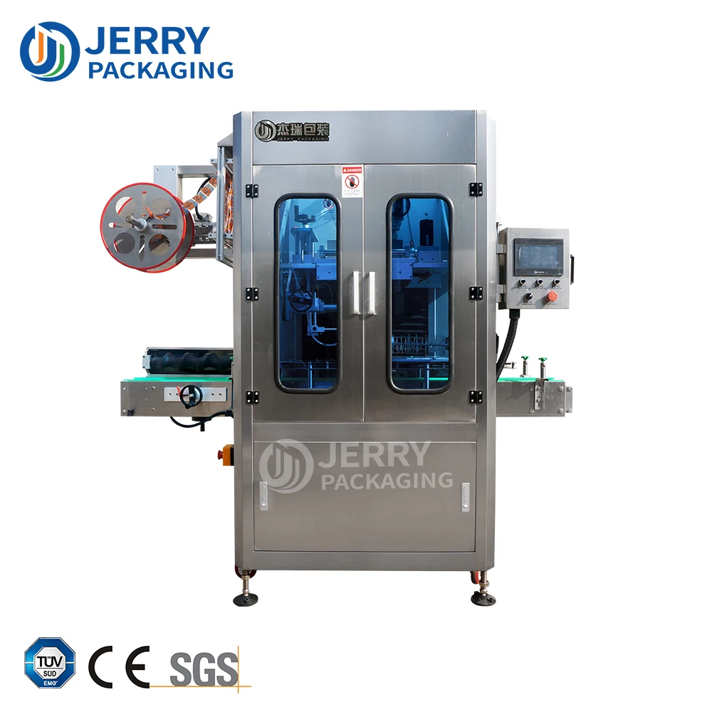 High Speed Full Automatic Bottle Body Neck Label Shrink Sleeve Labeling Machine