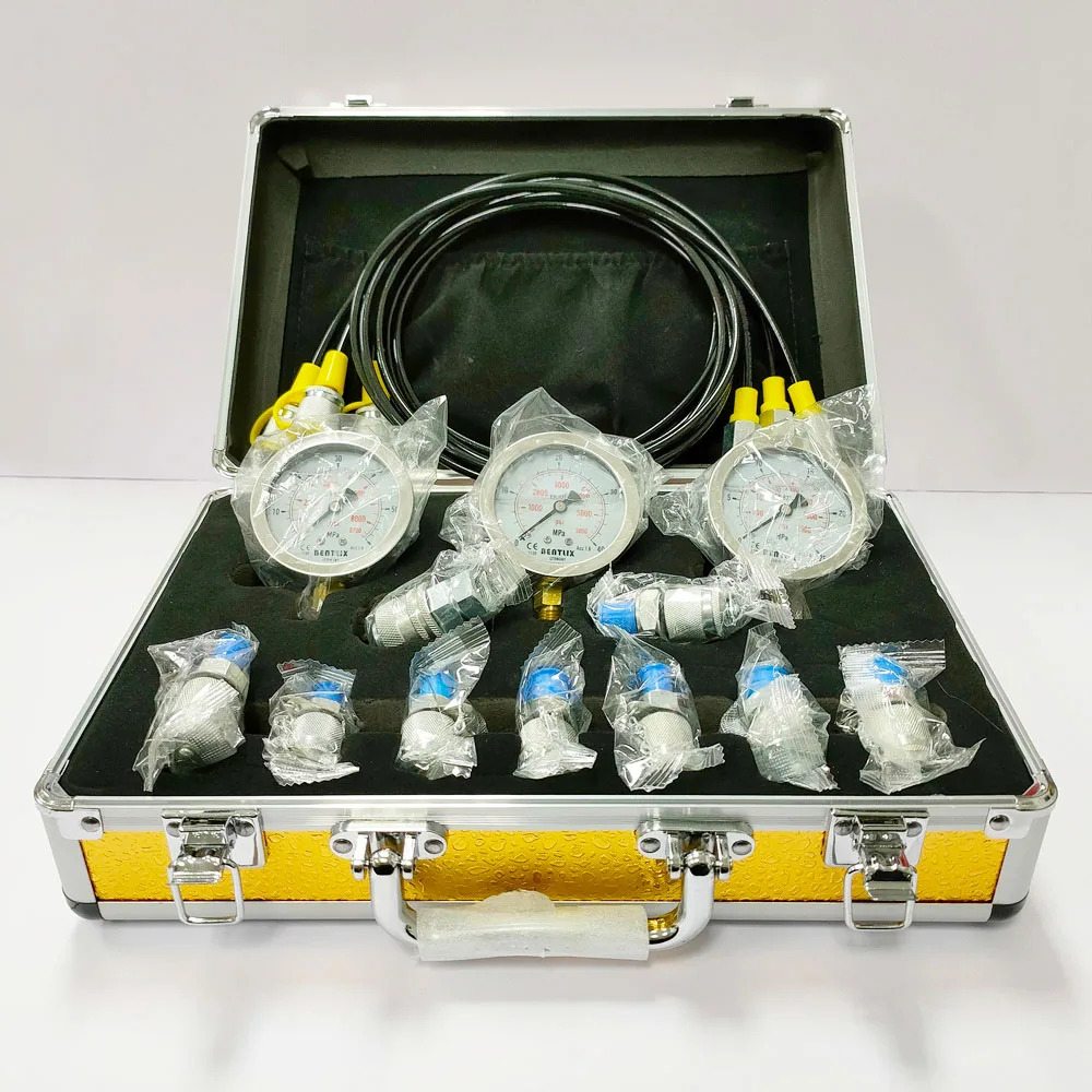 All Machine Universal Excavator 5 Gauges Pressure Measurement Tool Diagnostic DMASS Gauge