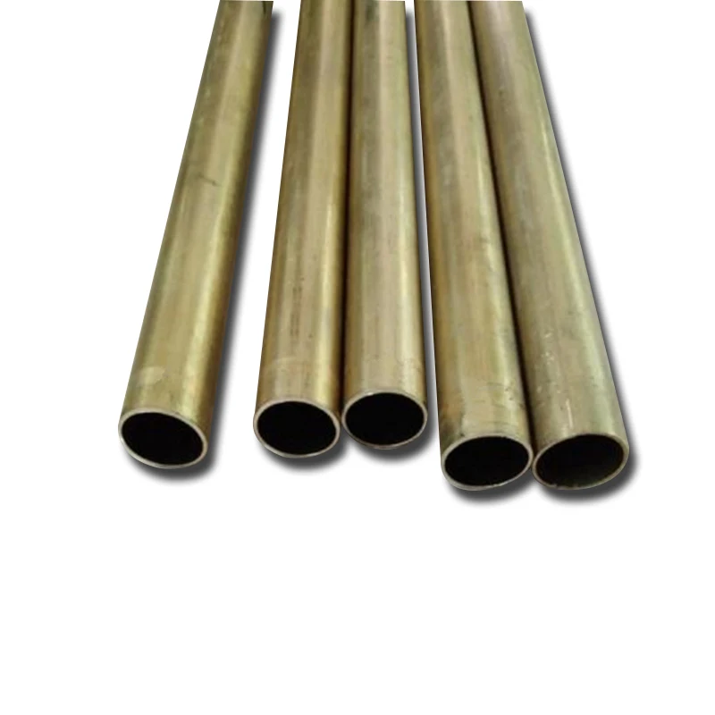 1/2 Hard Yellow Brass Pipe C26800 C28000 Customized Capillary Brass Tube