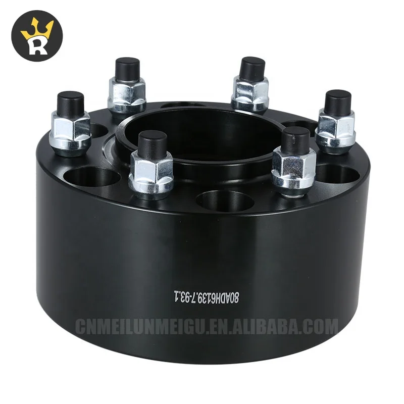 50mm 6x6.5' Forged Aluminum Wheel Spacer Trailer Wheels 6x139.7 Adapter