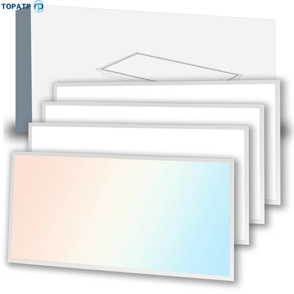 В наличии-CE ENEC ErP 3 cct Регулируемая RGB подсветка 60*60 62*62 Светодиодная панель освещения