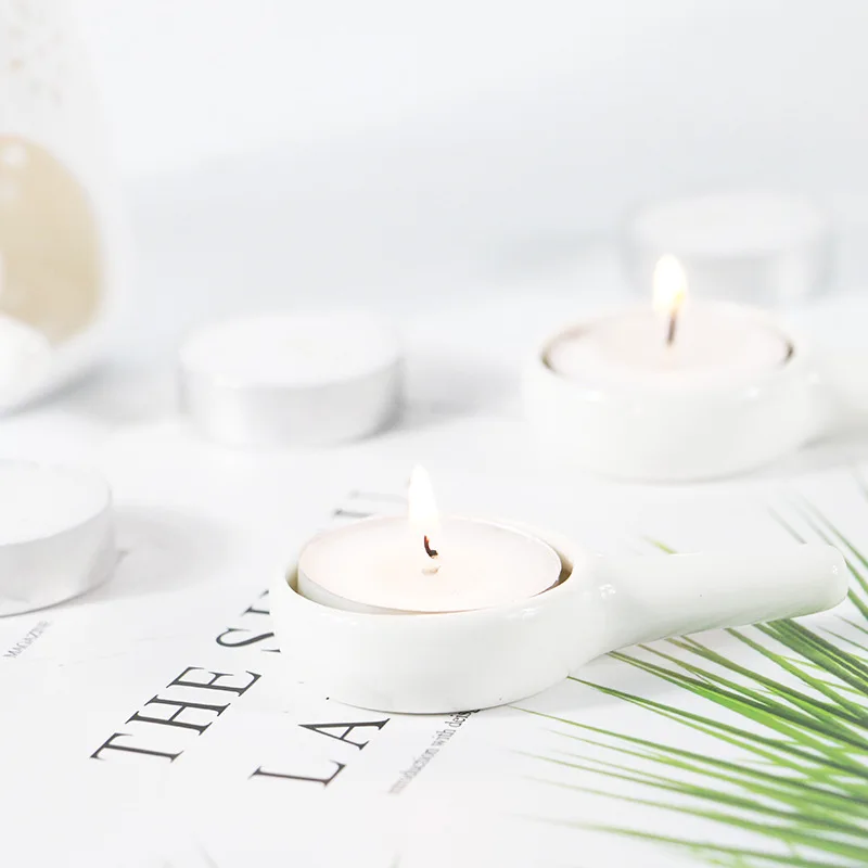 Ceramic Tea Light Holder Wax Melt Warmer Multi-Function Candle Wax Warmer Fragrance Warmer Aromatherapy Essential Oil Burner