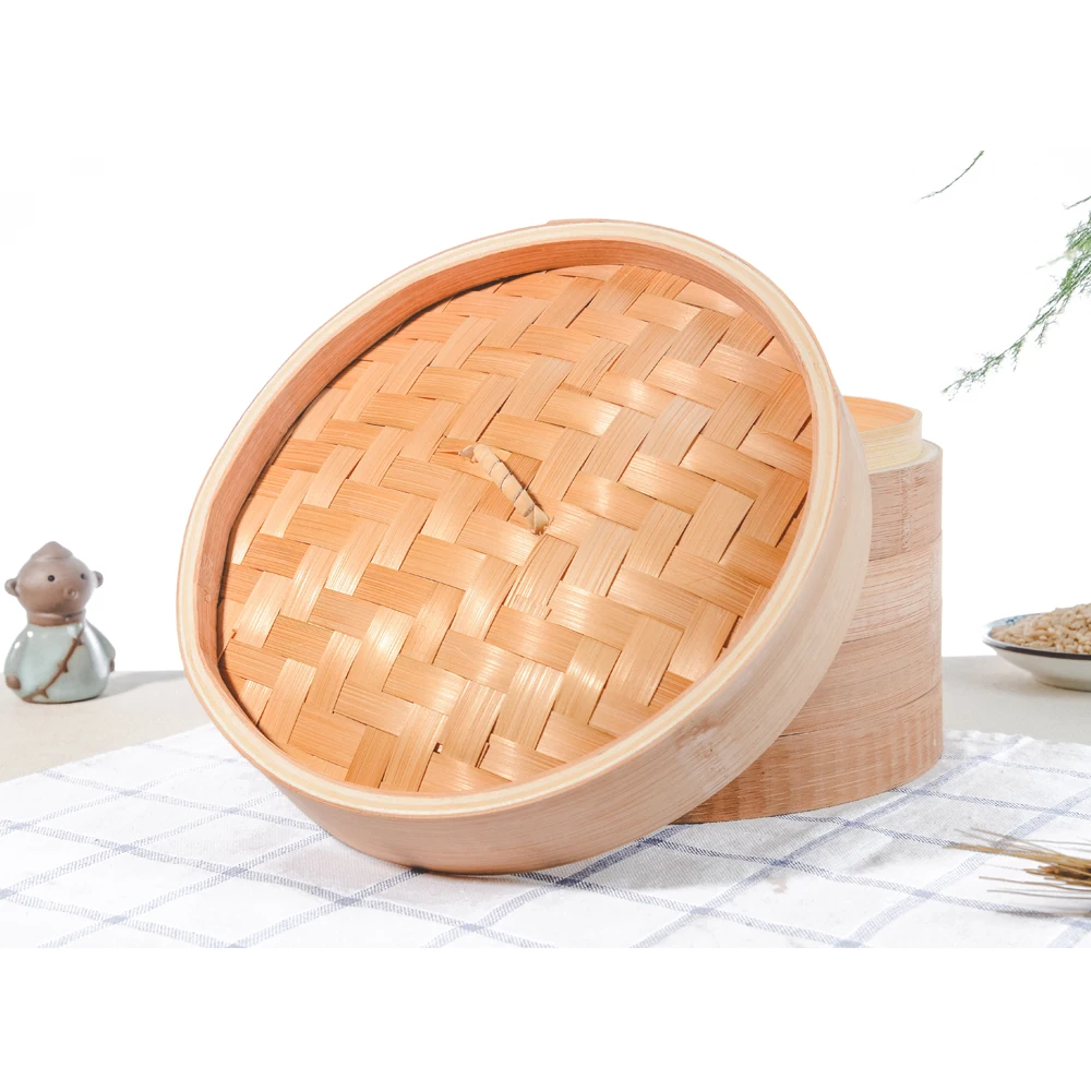 7 in 1 face dumpling baby food steamer portable basket pot bamboo steam cooker base