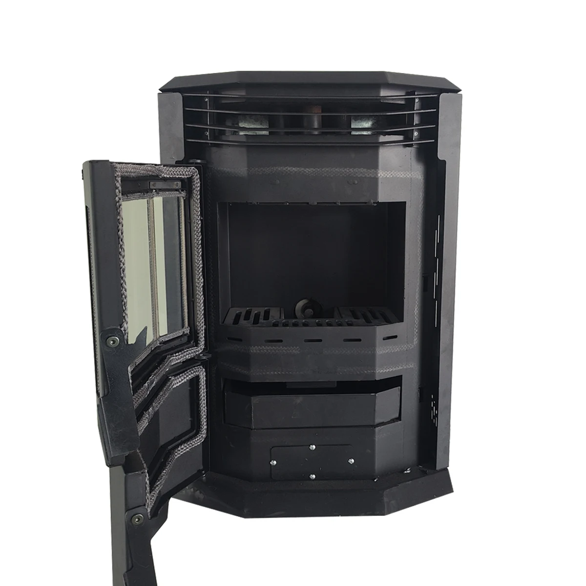10kW Automatic Biomass Pellet Stove Indoor Wood Burner with Central Water Heating for Home Fireplace Fireplace Inserts