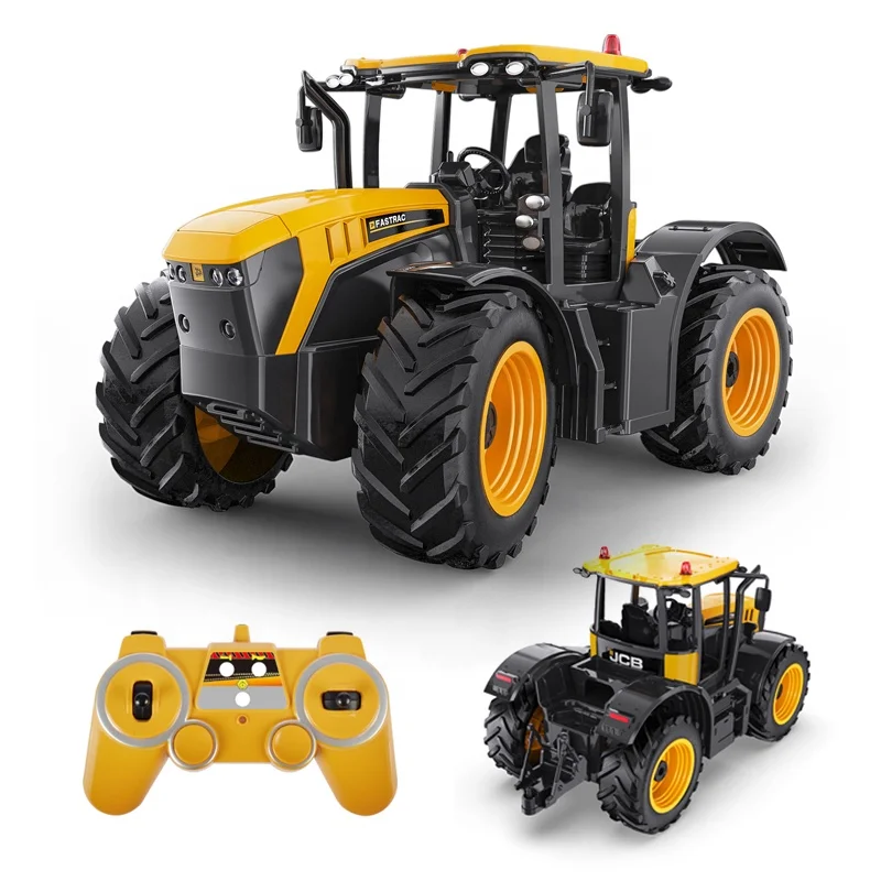 E359-003 Rc автомобиль Фермер doublee 1:16th 2 4 ГГц JCB разрешить трактор грузовик инженерные конструкции транспортных средств