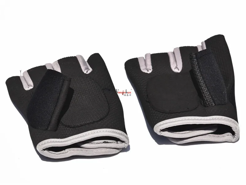 
Sports half finger gloves Cycling breathable mitts Fitness Sweat Non-slip Diving fabric Wear-resistant weight lifting gloves 