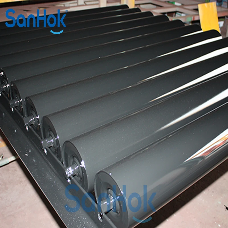 Heavy Duty Loading Capacity Knurled Driven Machined Conveyor Pulley For Roller Conveyor System