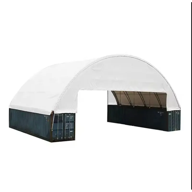 High Quality Heavy Duty  Container Shelter Tent  PVC Covering for  Warehouse Storage Roofing Awning