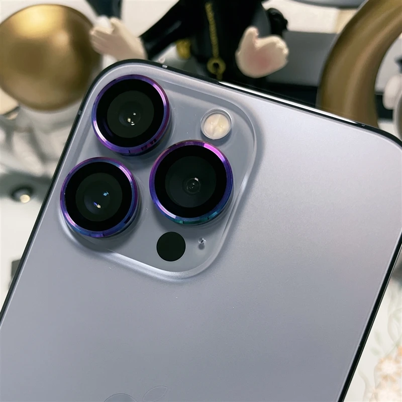 Закаленное стекло для iPhone Защита объектива камеры защита от