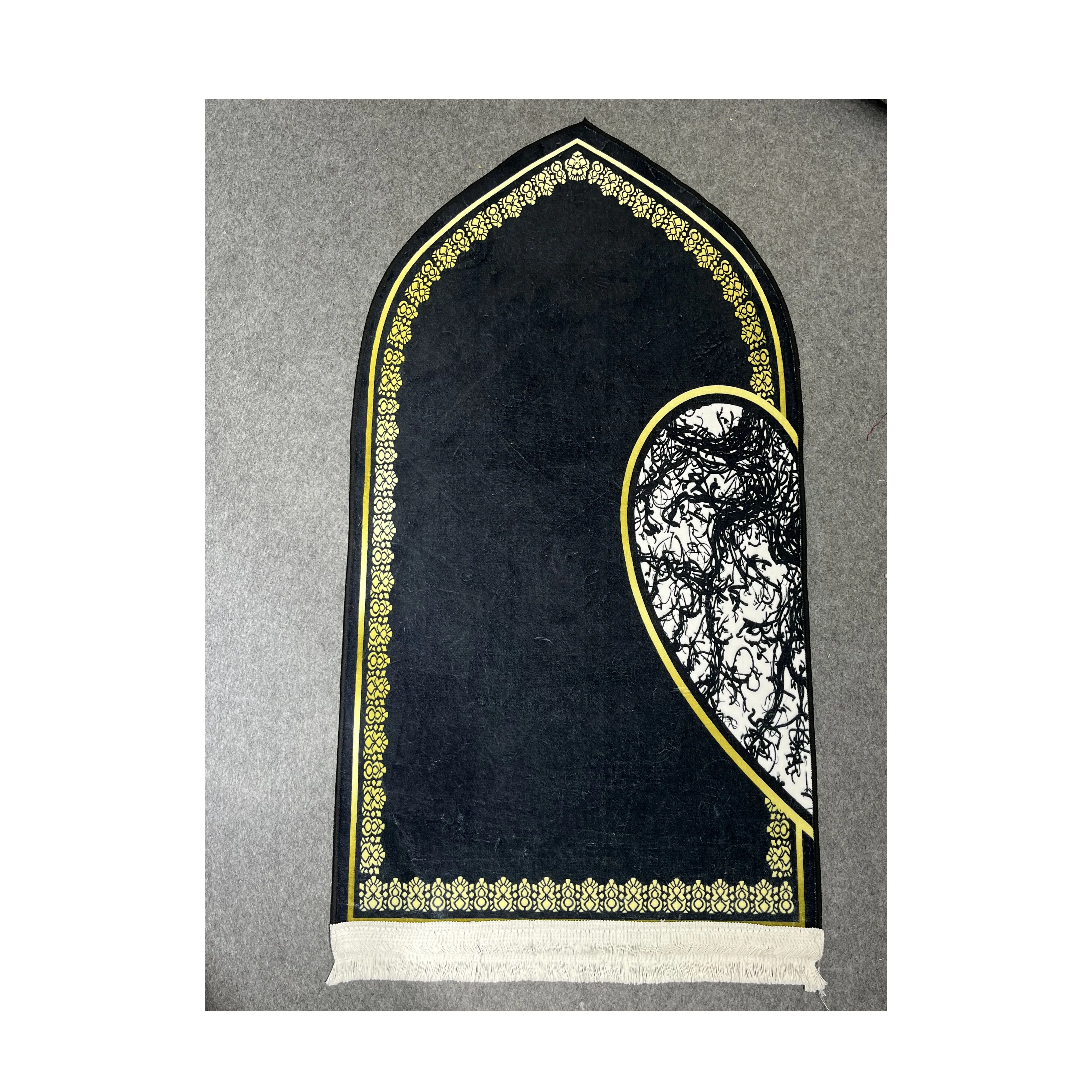 Wholesale Prayer Mats For Muslim People Manufacturer Cashmere Eco-friendly Prayer Mat