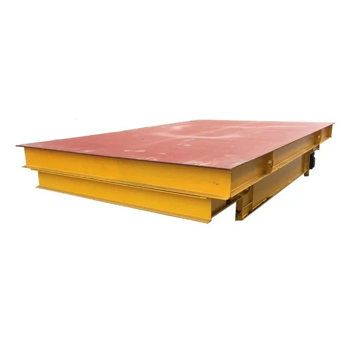 Electric Platform Battery Coil Rail Transfer Cart