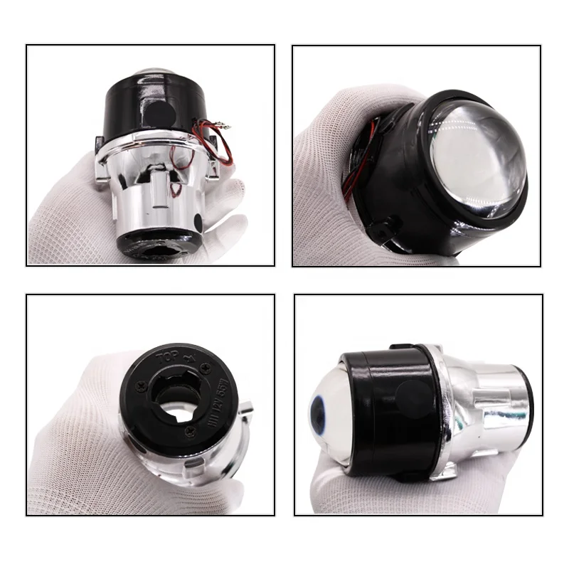 
TAOCHIS M6 2.5 inch Bi-Xenon HID Auto Car Fog Light Projector Lens Hi/Lo Universal Fog Lamp Car H11 Bulbs Retrofit 